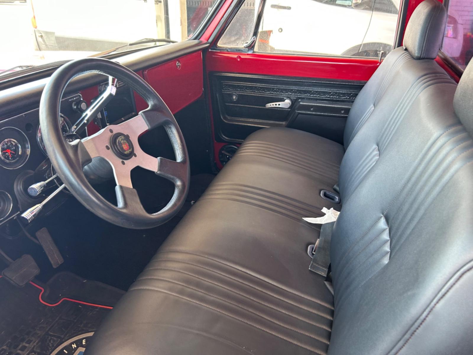 1972 Red Chevrolet C10 (CCE142A1201) , located at 1687 Business 35 S, New Braunfels, TX, 78130, (830) 625-7159, 29.655487, -98.051491 - Photo #10